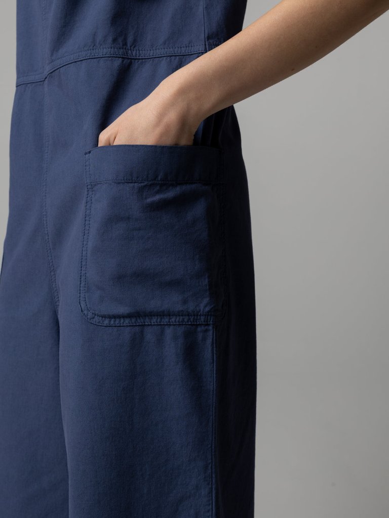 Like New Finisterre Morva Hemp Jumpsuit Size Us 6 — image 3 of 4
